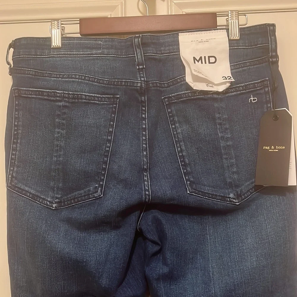 - Rag & Bone Cate Mid Rise Shorty Skinny - Picture 4 of 15